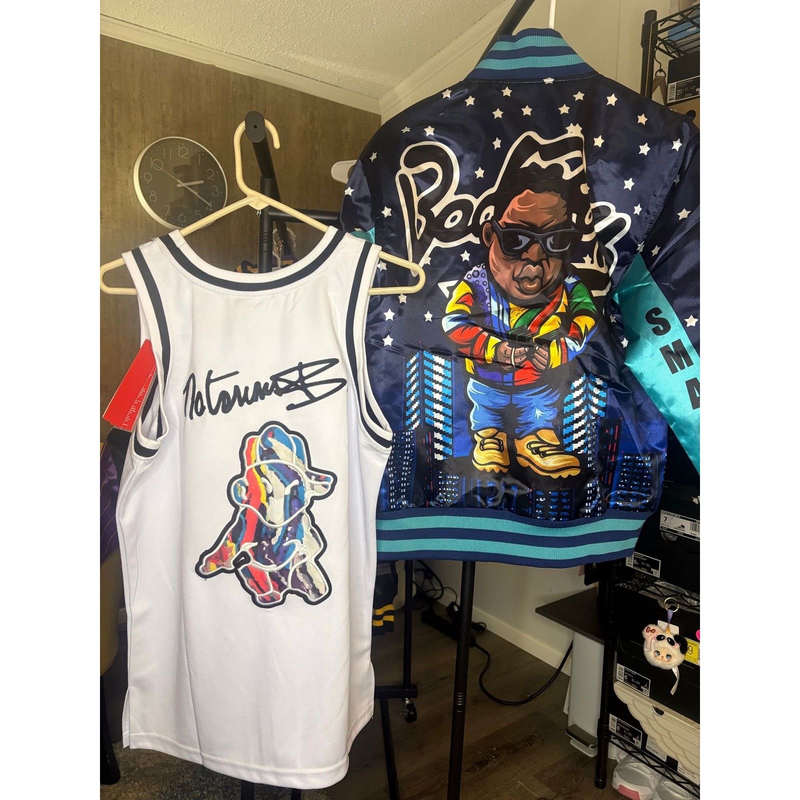 Other NEW SZ XS/S - Biggie Smalls Coat S & Basketball Jersey Size US XS / EU 42 / 0 - 2 Thumbnail
