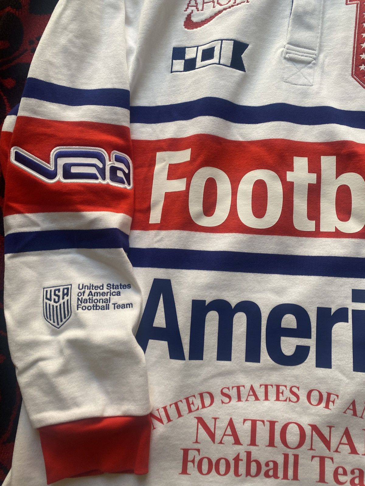 Nike Nike USMNT V.A.A. L/S Rugby Top (Soccer) Medium Size US M / EU 48-50 / 2 - 3 Thumbnail