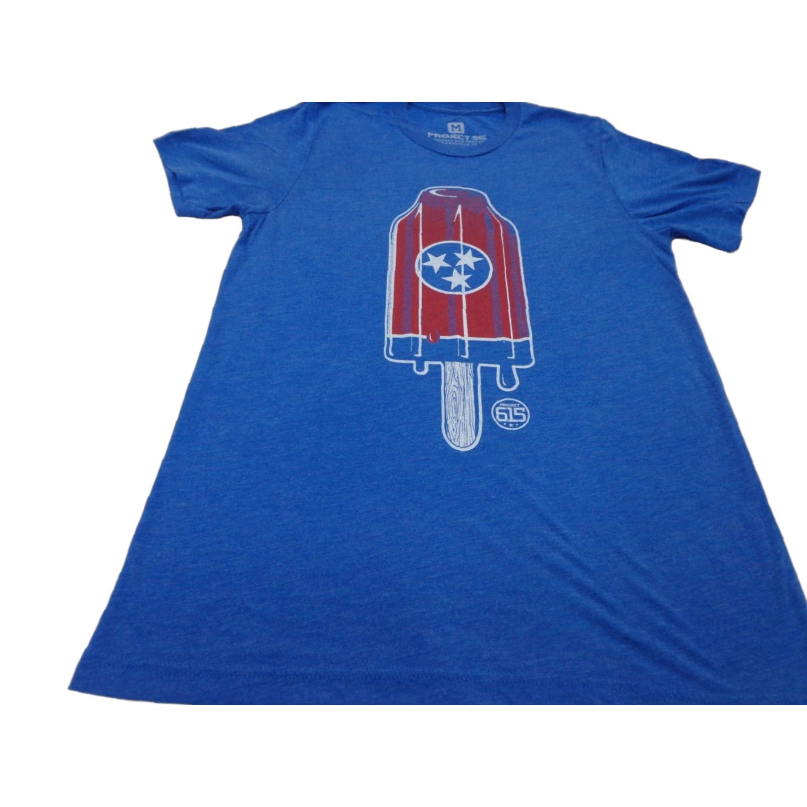 Y/Project Project 615 Popsicle with Tennessee Tri Star Graphic T Shirt M Blue Unisex Adults Size US M / EU 48-50 / 2 - 1 Thumbnail
