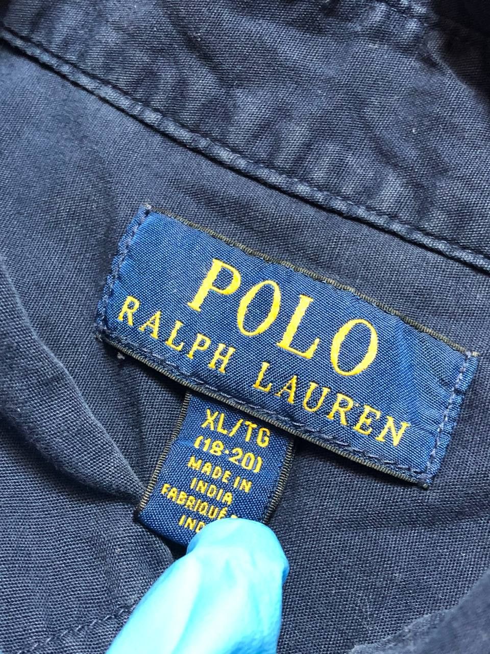 Polo Ralph Lauren Polo Ralph Lauren Button Up Shirt Size XL(18-20) Size US XL / EU 56 / 4 - 2 Thumbnail