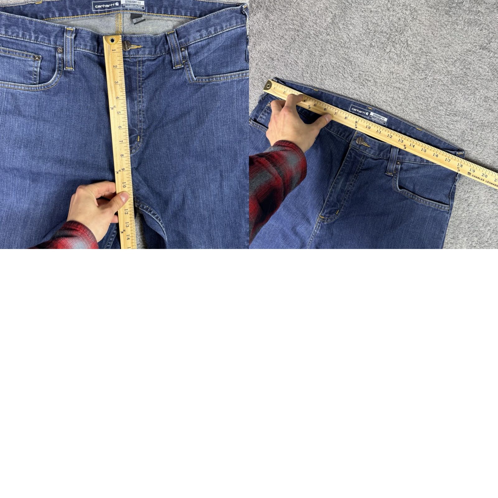 Carhartt Carhartt Jeans Mens 36x36 Rugged Flex Relaxed Taper Workwear BD2807-M 102807-491 Size US 36 / EU 52 - 9 Thumbnail