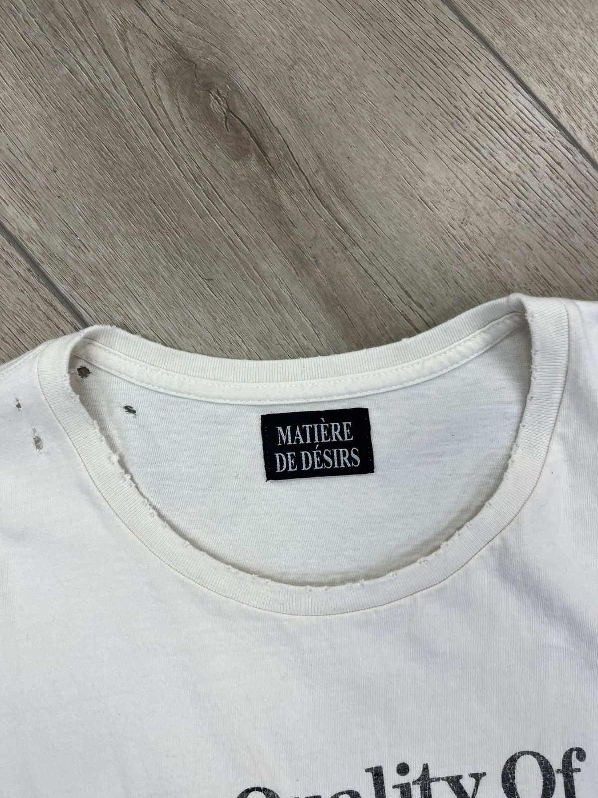 Bottega Desires Matiere De desires Quality tee Size US XL / EU 56 / 4 - 2 Thumbnail