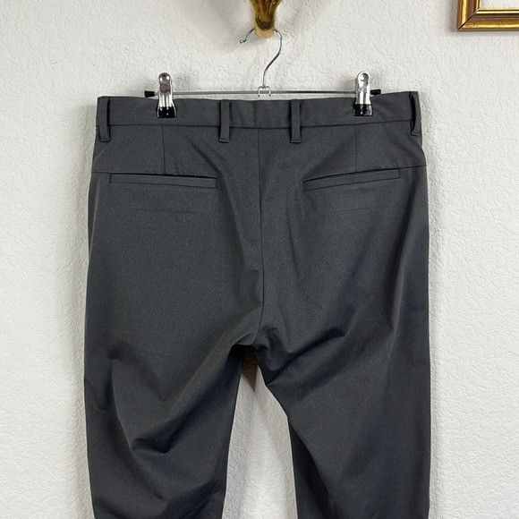 Ministry Of Supply Ministry of Supply Men's Kinetic Pant Slim Gray Flat Front Size US 32 / EU 48 - 5 Thumbnail