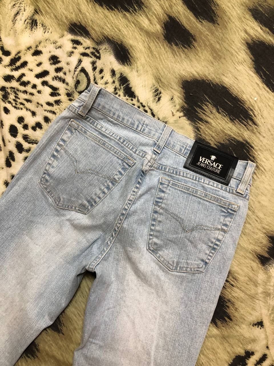 Versace Jeans Couture Luxury Versace Jeans Couture Straight Denim Jeans Size 26 Size 26" / US 2 / IT 38 - 21 Thumbnail