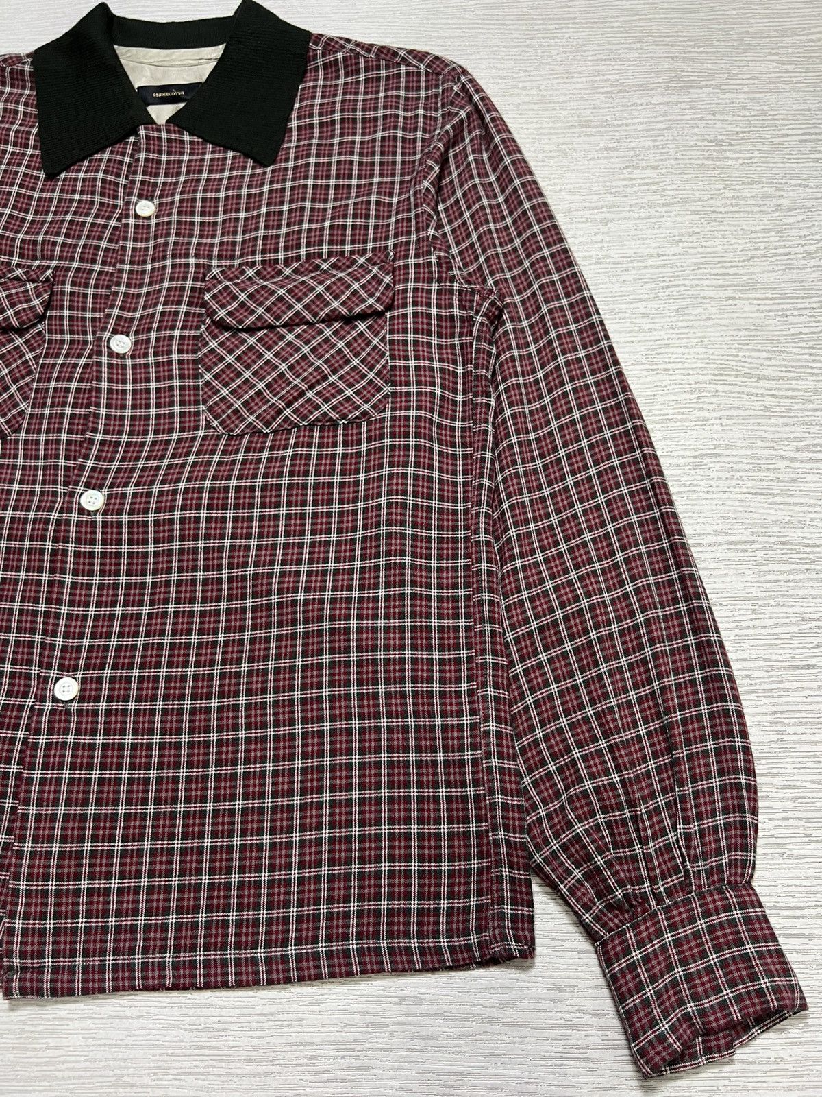 Undercover Undercover - Plaid Check Flannel L/S Shirt Size S / US 4 / IT 40 - 7 Thumbnail