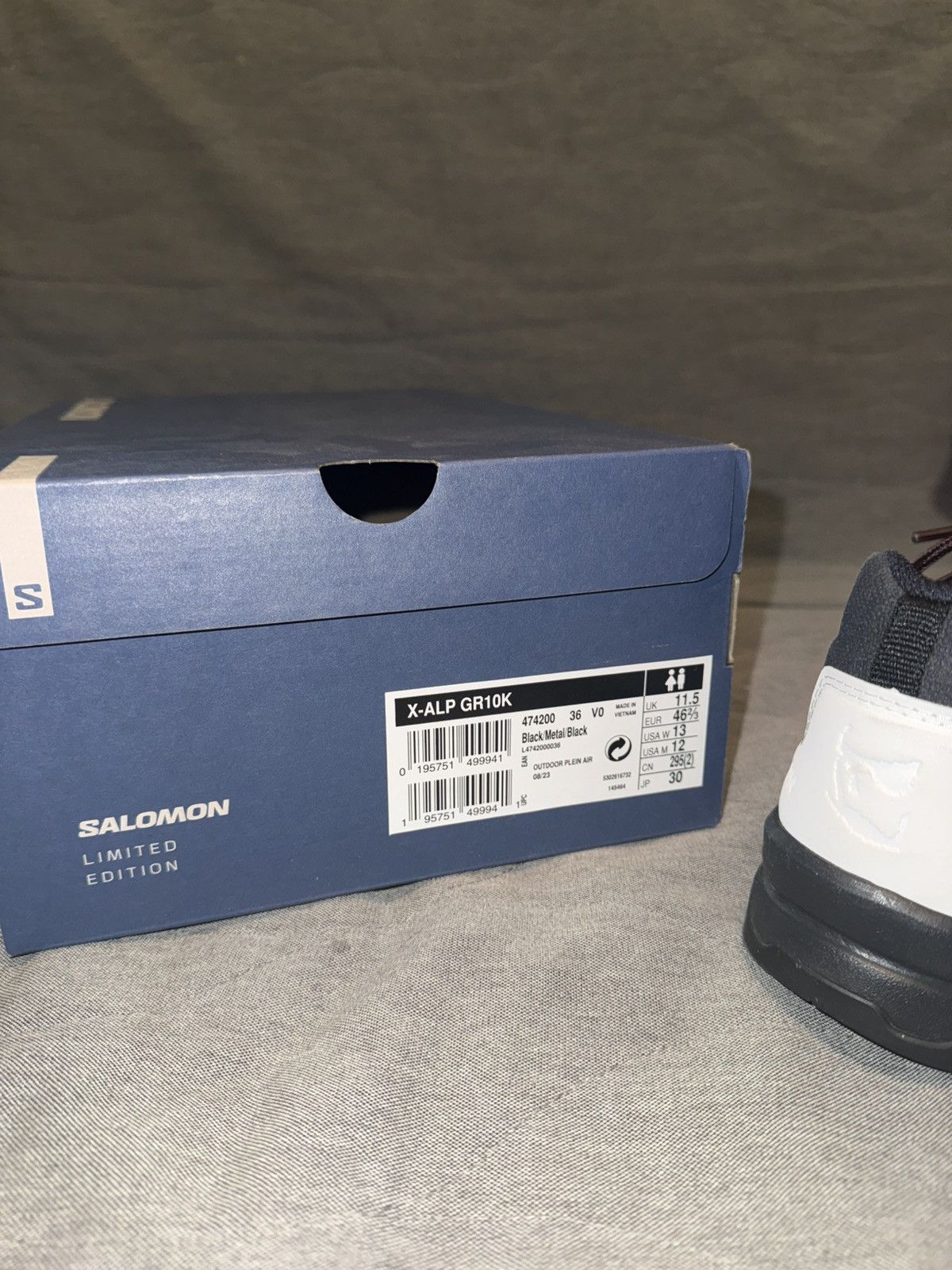 GR10K × Salomon Salomon Advanced X-ALP GR10K Size US 12 / EU 45 - 7 Thumbnail