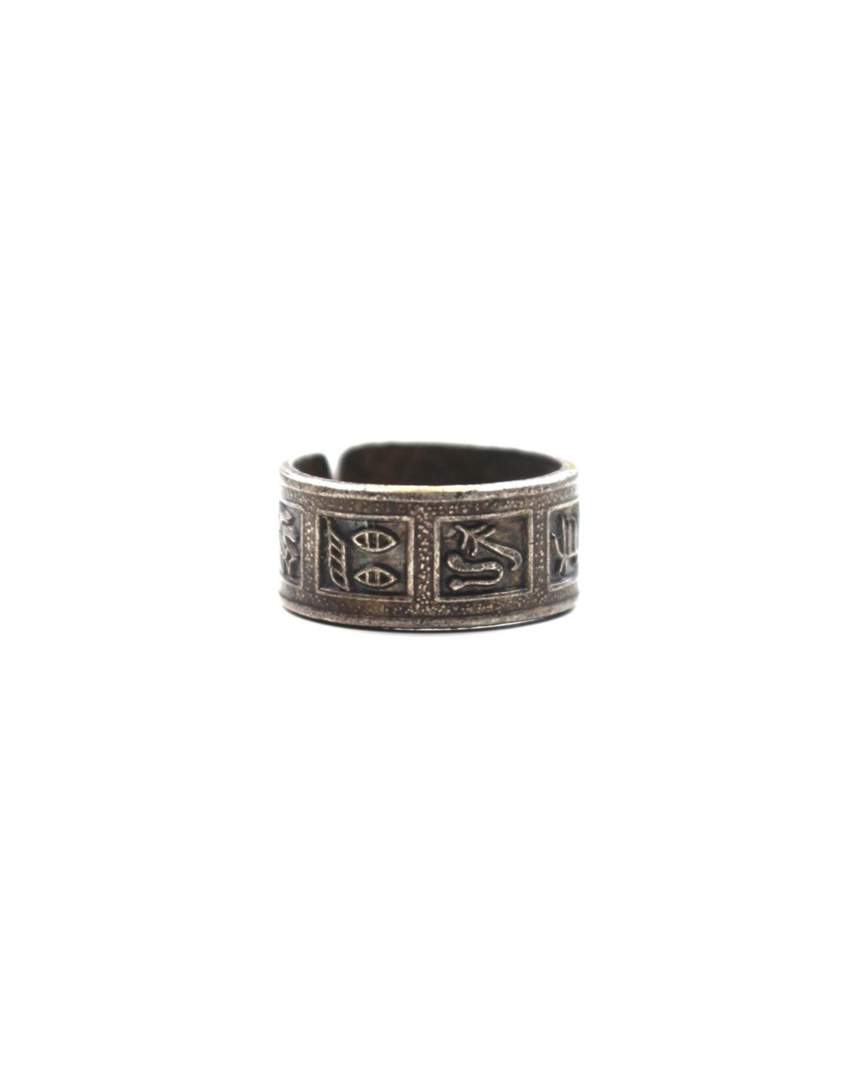 Hysteric Glamour 2000S JAPANESE MADE HIEROGLYPH PANEL WIDE CUFF RING Size ONE SIZE - 2 Thumbnail