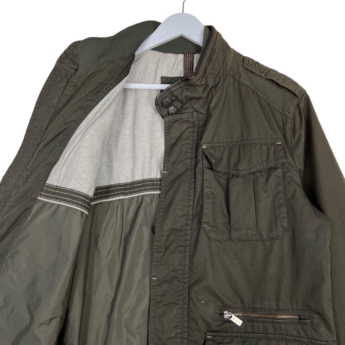 Massimo Dutti 🔥 MASSIMO DUTTI FOUR POCKET CARGO JACKET Size US M / EU 48-50 / 2 - 11 Thumbnail