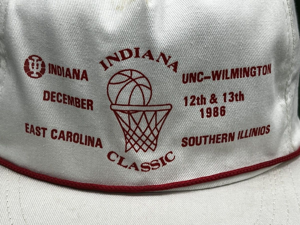 NCAA 1986 Indiana Classic Basketball Tournament Snapback Hat Size ONE SIZE - 2 Thumbnail