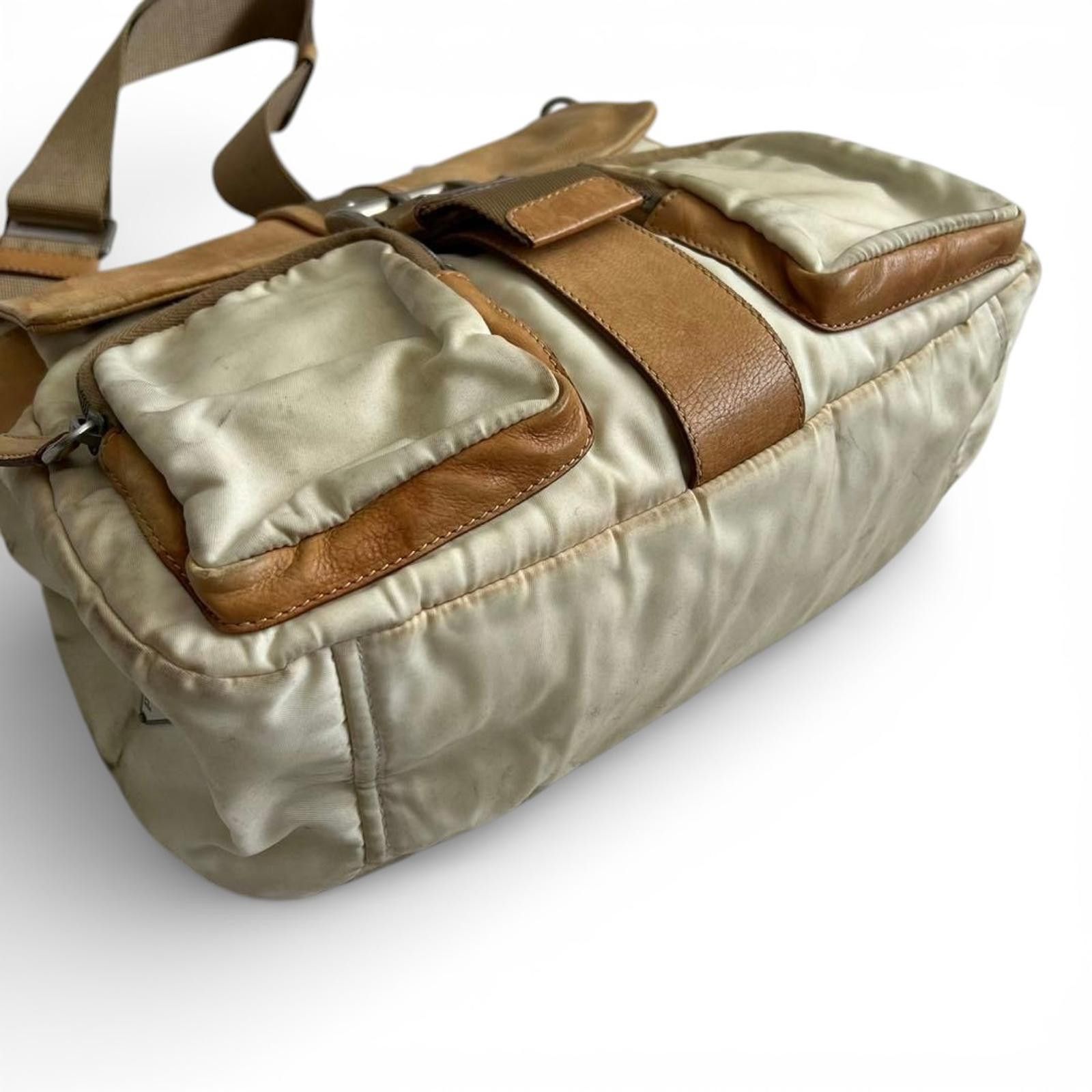 Prada Prada - Shoulder Bag Beige Size ONE SIZE - 8 Thumbnail