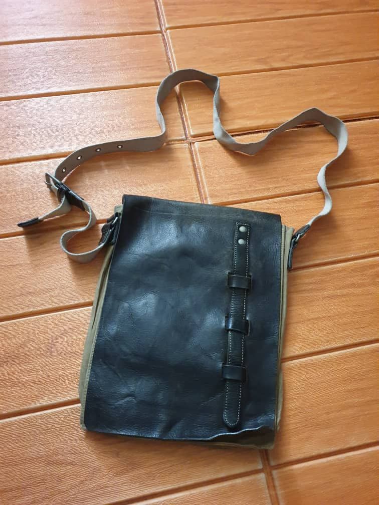 PPFM PPFM punk rock style Leather sling bag Size ONE SIZE - 1 Thumbnail