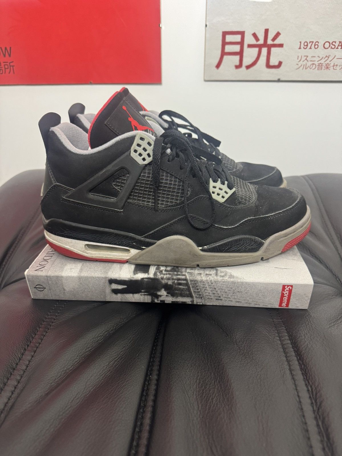 Air Jordan 4 Bred 2012 Rare Streetwear Nike Retro Hype