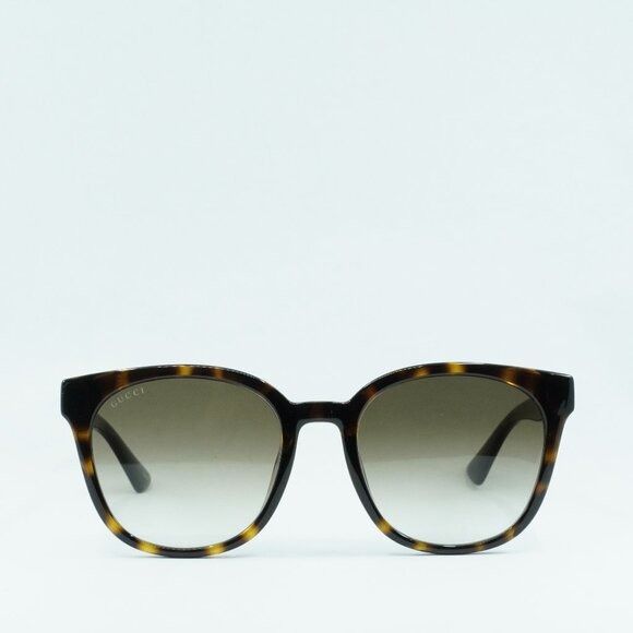 Gucci Gucci GG1122SA 002 Sunglasses Havana Square Frame, Brown Size ONE SIZE - 3 Thumbnail