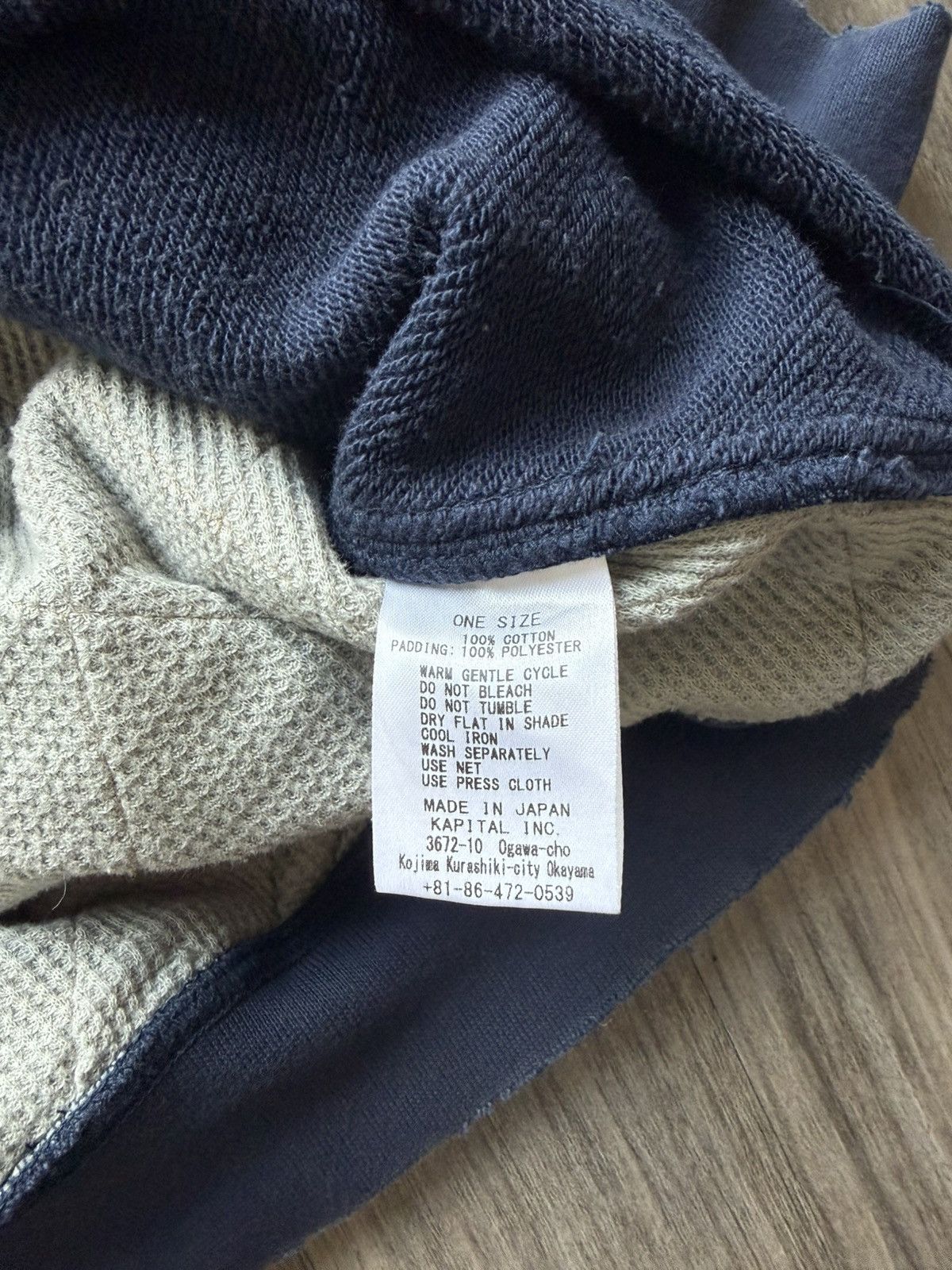 Kapital Kountry Kapital Kountry two tone crewneck Size US XL / EU 56 / 4 - 4 Thumbnail