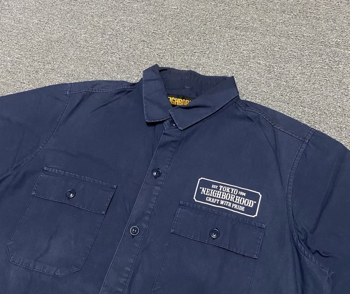 Neighborhood NEIGHBORHOOD Logo Short-Sleeve Shirt J16 Size US M / EU 48-50 / 2 - 2 Thumbnail