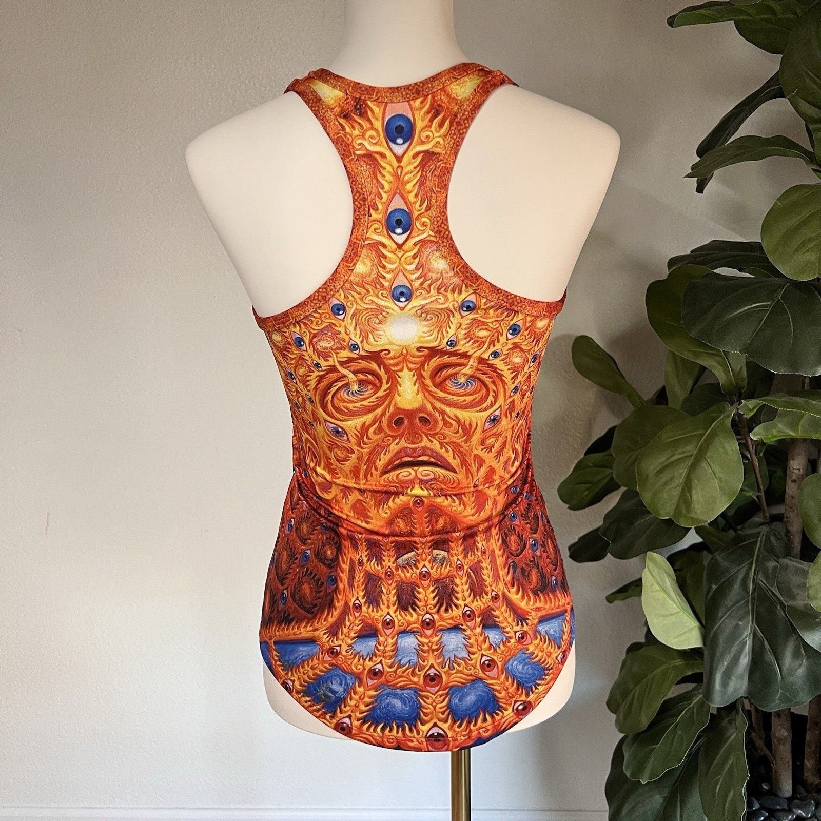 Other NWOT Alex Grey Chapel of Sacred Mirrors CoSM Oversoul Size S / US 4 / IT 40 - 2 Thumbnail