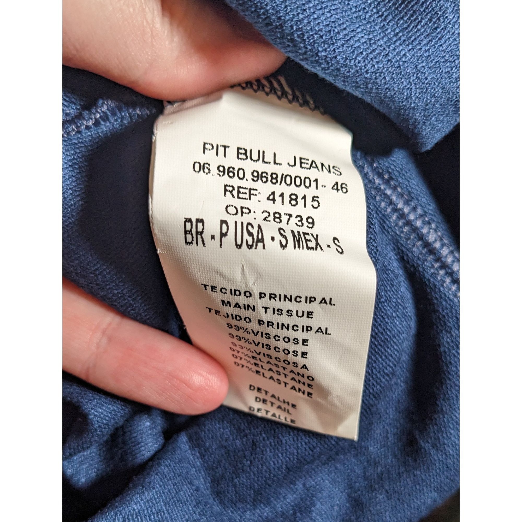 Other Pitbull Jeans Sporty Blue And Silver Bodycon Dress With Mesh Size S / US 4 / IT 40 - 7 Thumbnail