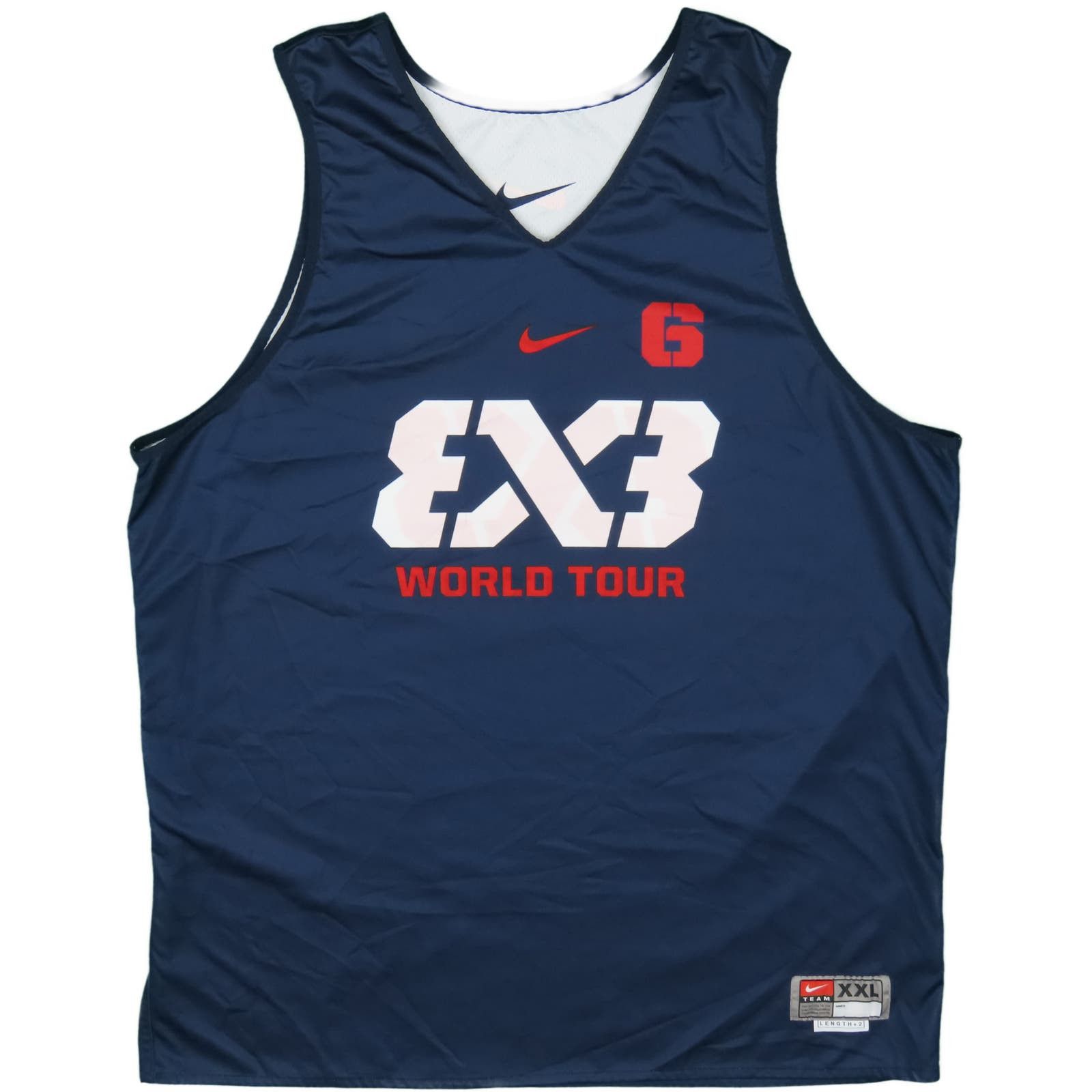 Nike FIBA 3X3 Nike Reversible USA Basketball Jersey XXL