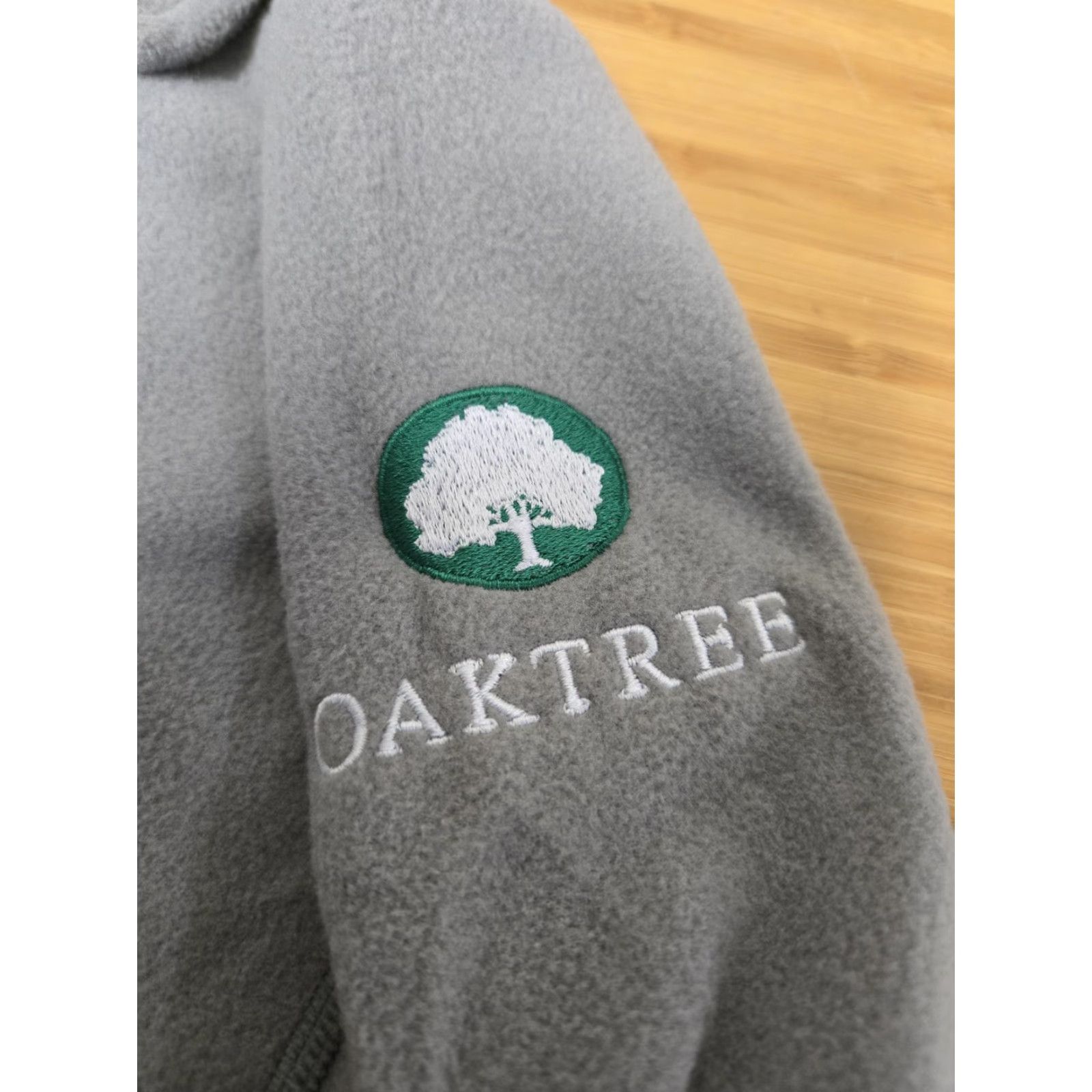 Patagonia VINTAGE Patagonia Fleece Pullover Womens M Gray 1/4 Zip OAKTREE Embroidered Logo Size M / US 6-8 / IT 42-44 - 6 Thumbnail
