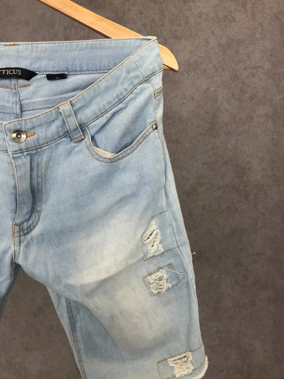 Atticus Atticus Clothing distressed denim shorts Size US 28 / EU 44 - 2 Thumbnail