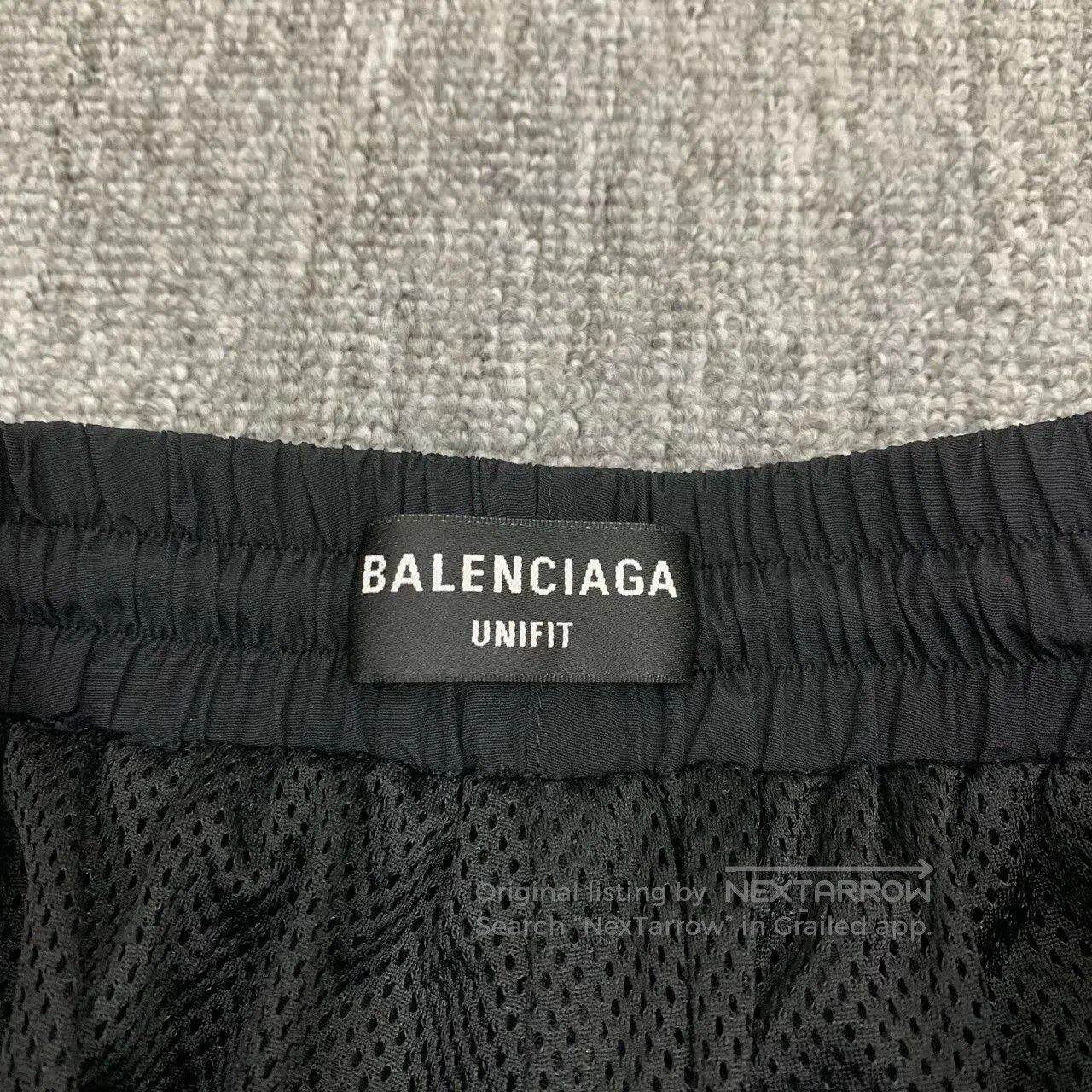 Balenciaga Balenciaga Black Side Stripe Double Hook Shorts. Size US 30 / EU 46 - 4 Thumbnail