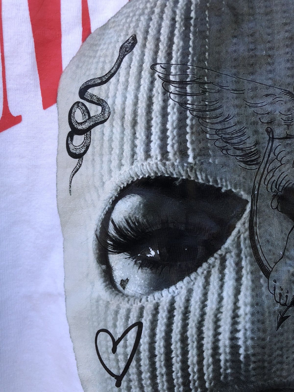 Japanese Brand Japanese Brands Streetwear Insomnia Balaclava Man Tshirt Size US L / EU 52-54 / 3 - 8 Thumbnail