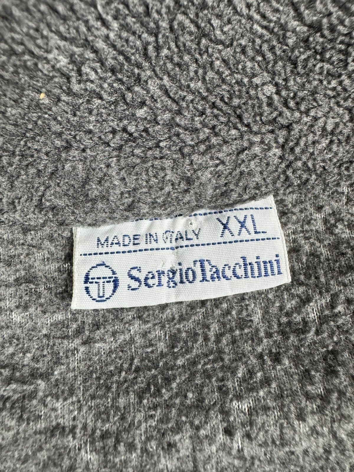Sergio Tacchini × Vintage Vintage 90s Sergio Tachini embroidered graphic fleece sherpa Size US XXL / EU 58 / 5 - 9 Thumbnail