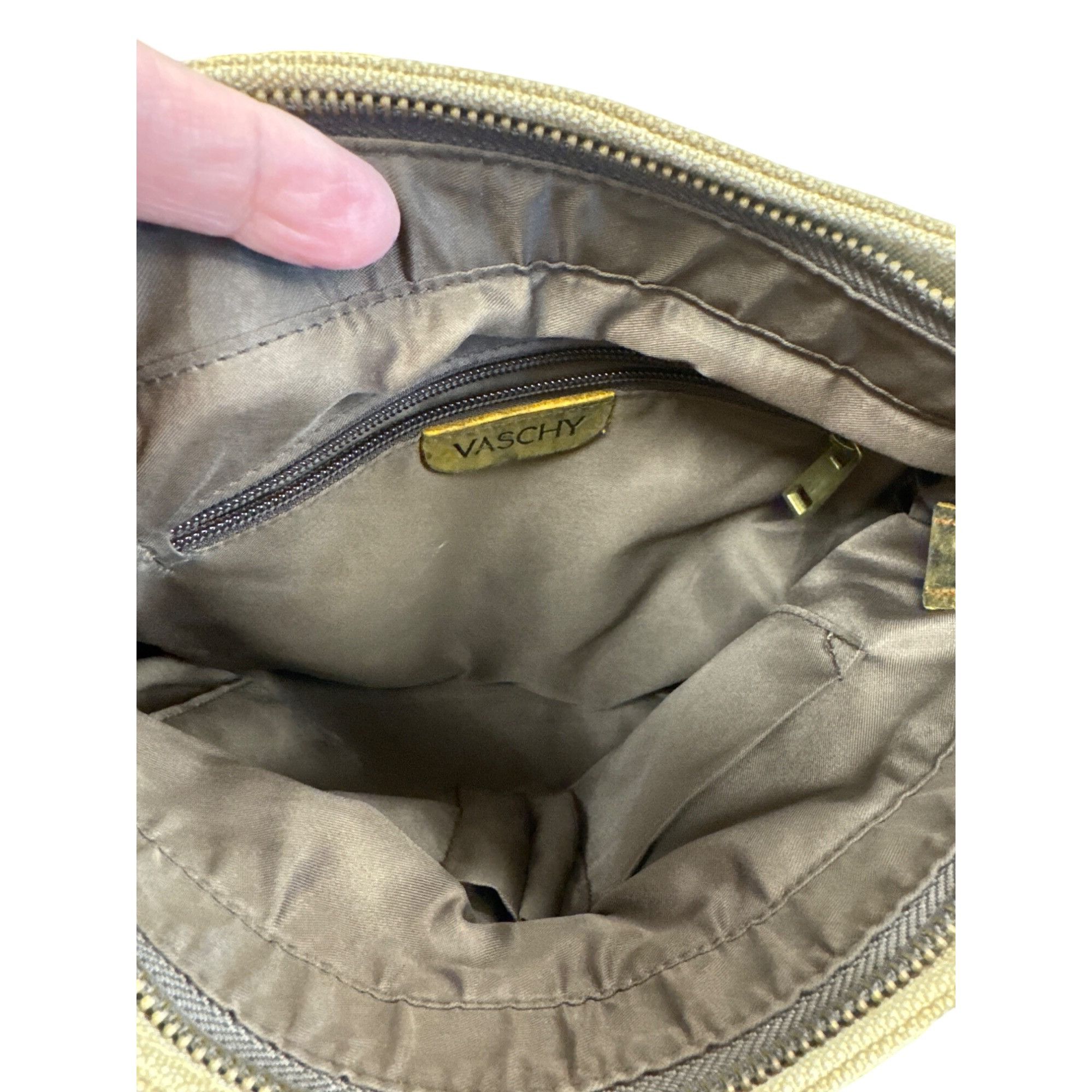 Other Vaschy Canvas & Leather Crossbody Messenger Bag 12x12 SKU 74 Size ONE SIZE - 13 Thumbnail