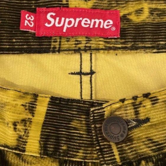 Supreme Supreme Vibrations Corduroy Pant SS18 Size US 32 / EU 48 - 7 Thumbnail