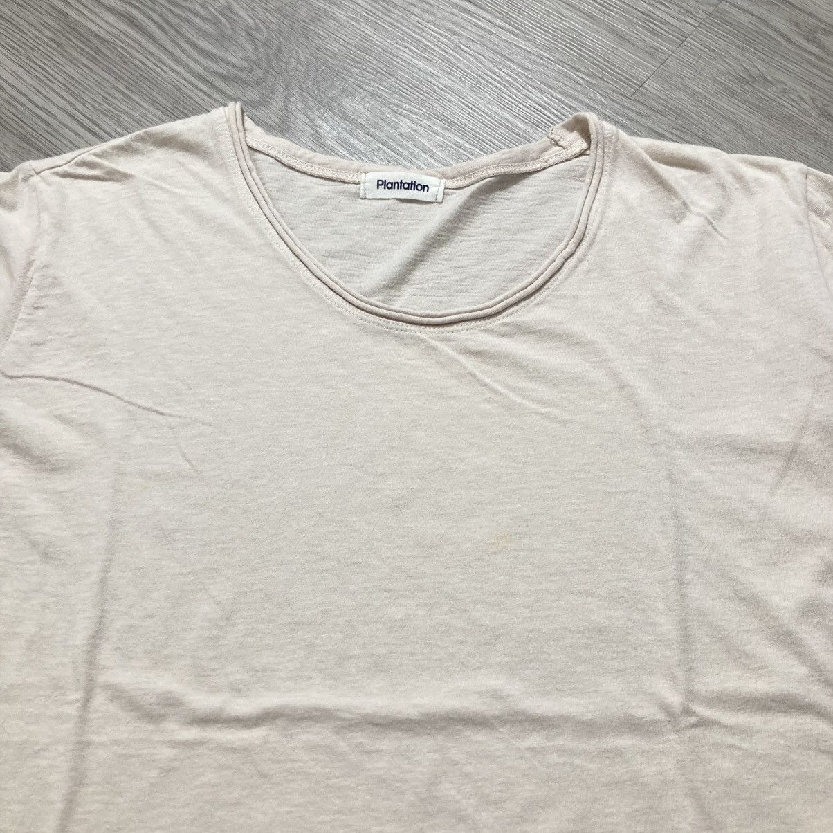 Issey Miyake Vintage Plantation by Issey Miyake Blank Tee Designer Size US M / EU 48-50 / 2 - 3 Thumbnail