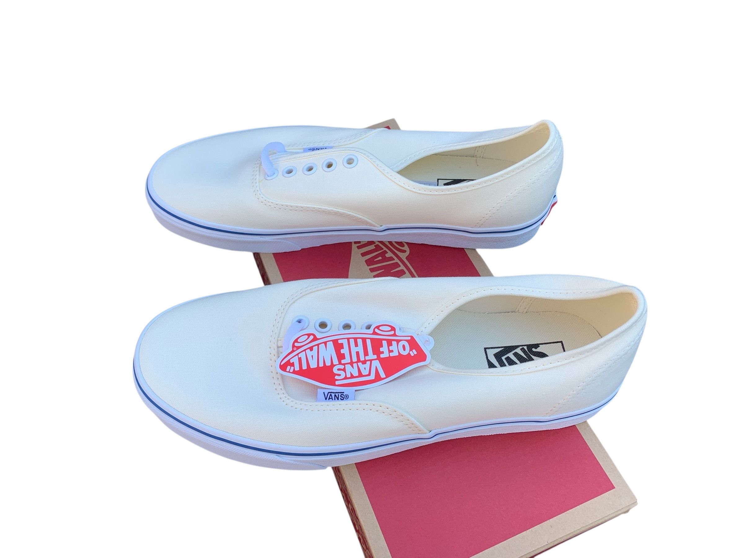Vans Vans Authentic White Low - 4000741989 Size US 10 / EU 43 - 3 Thumbnail