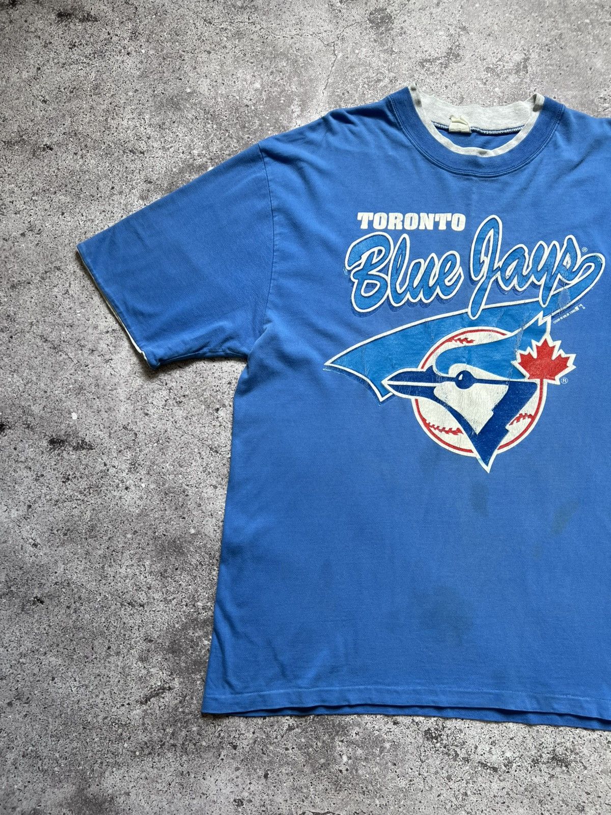 MLB Vintage 90s Toronto Blue Jays MLB Baseball Tee Shirt Size US XL / EU 56 / 4 - 2 Thumbnail