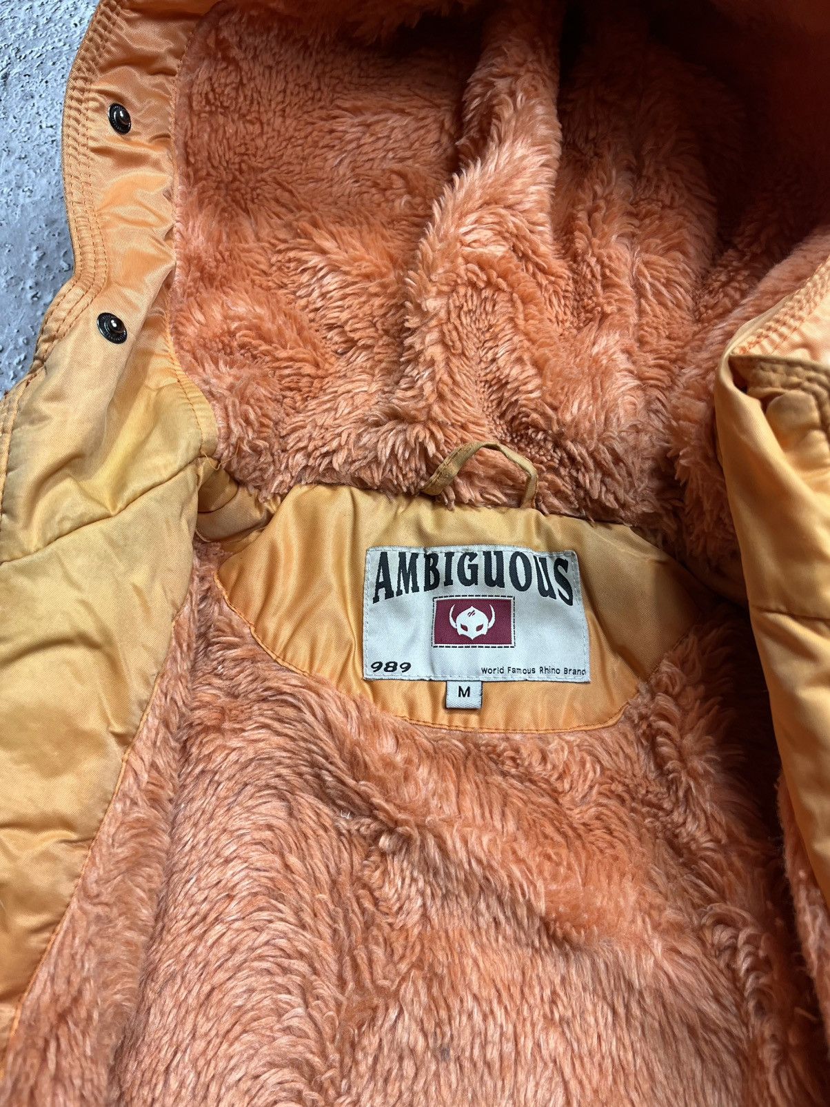 Other Women’s Cropped Bomber Jacket Faux Fur Lined Orange Size M Size M / US 6-8 / IT 42-44 - 11 Thumbnail