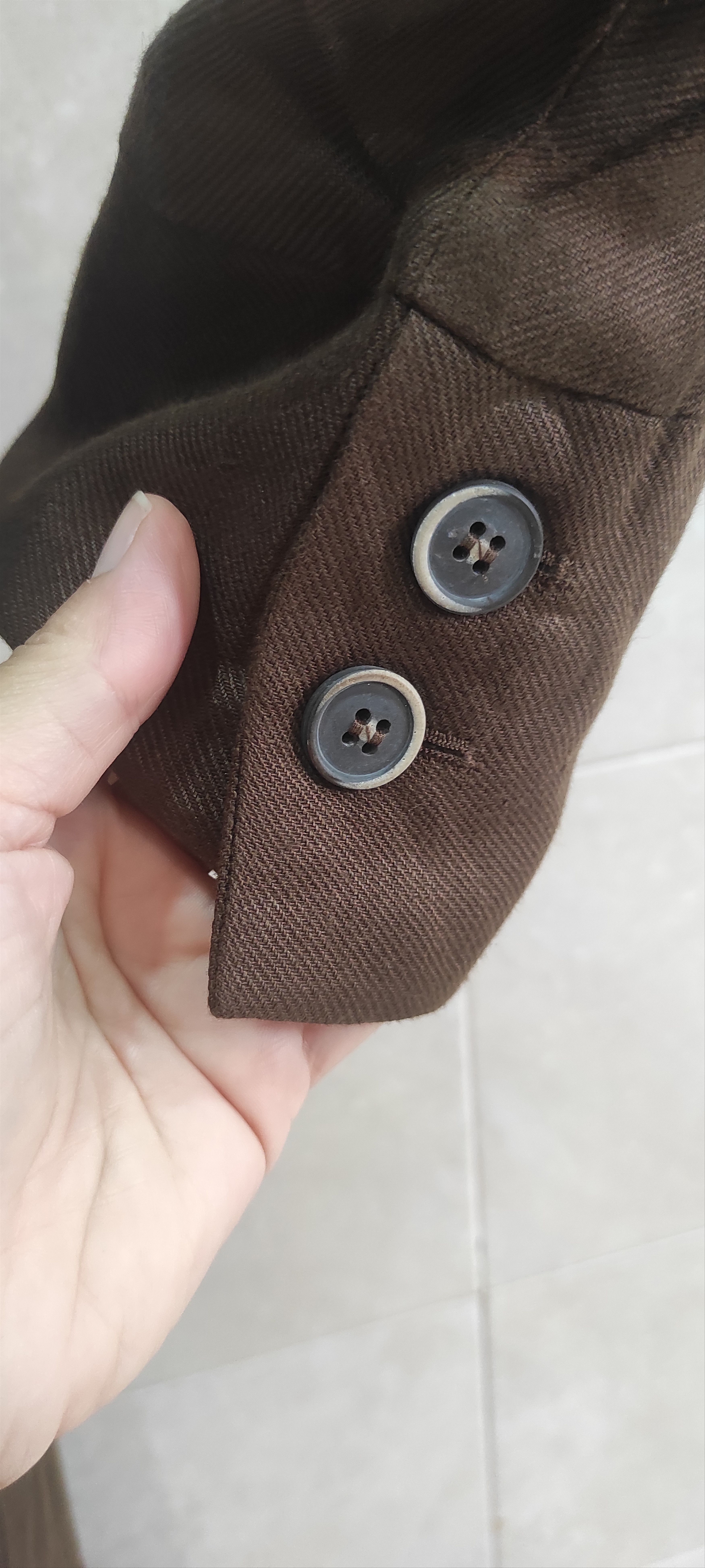 Massimo Dutti Massimo Dutti Brown Linen Classic Women Suit Made Spain Size M / US 6-8 / IT 42-44 - 13 Thumbnail