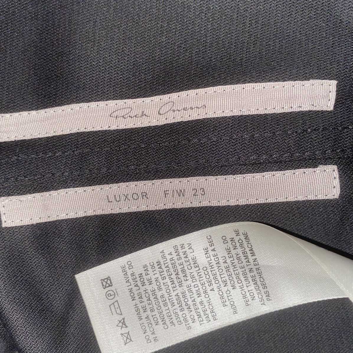 Rick Owens Rick Owens F/W23 Luxor Bolan Banana Jean Size US 31 - 6 Thumbnail