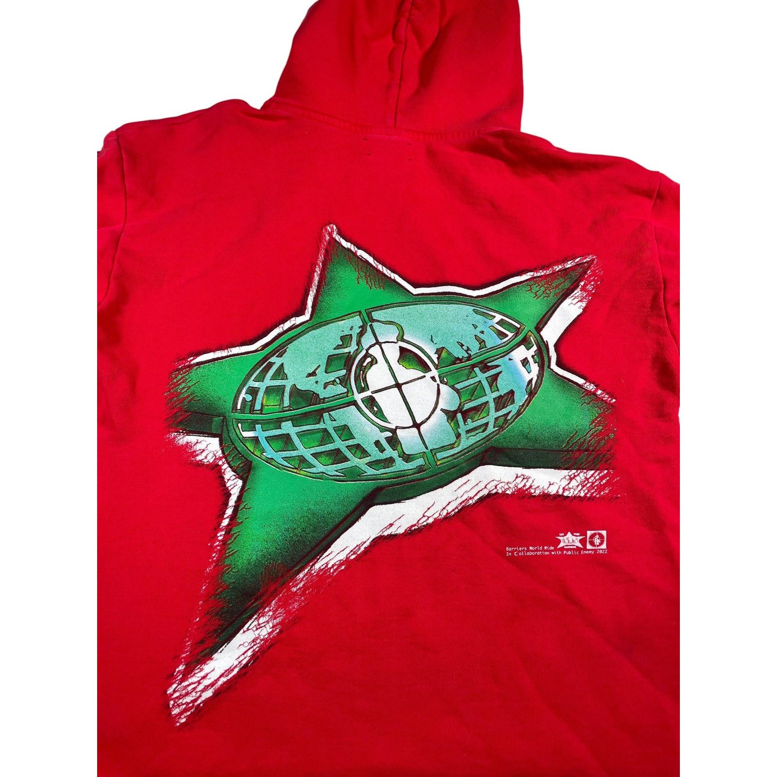 Barriers Barriers Learner Red Hoodie Size US L / EU 52-54 / 3 - 2 Thumbnail