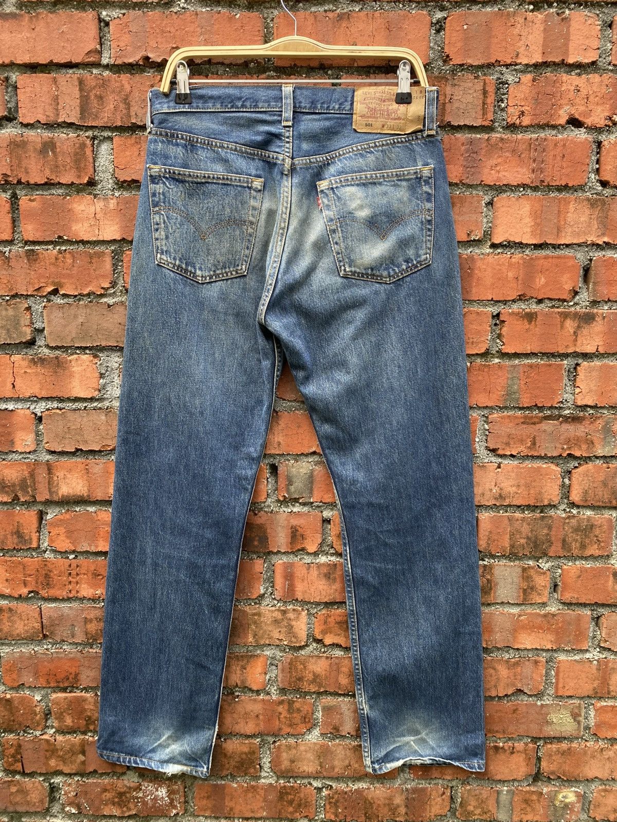 Levi's Vintage Clothing W32x31.5 Vintage levi's 501 made in USA Size US 32 / EU 48 - 2 Thumbnail