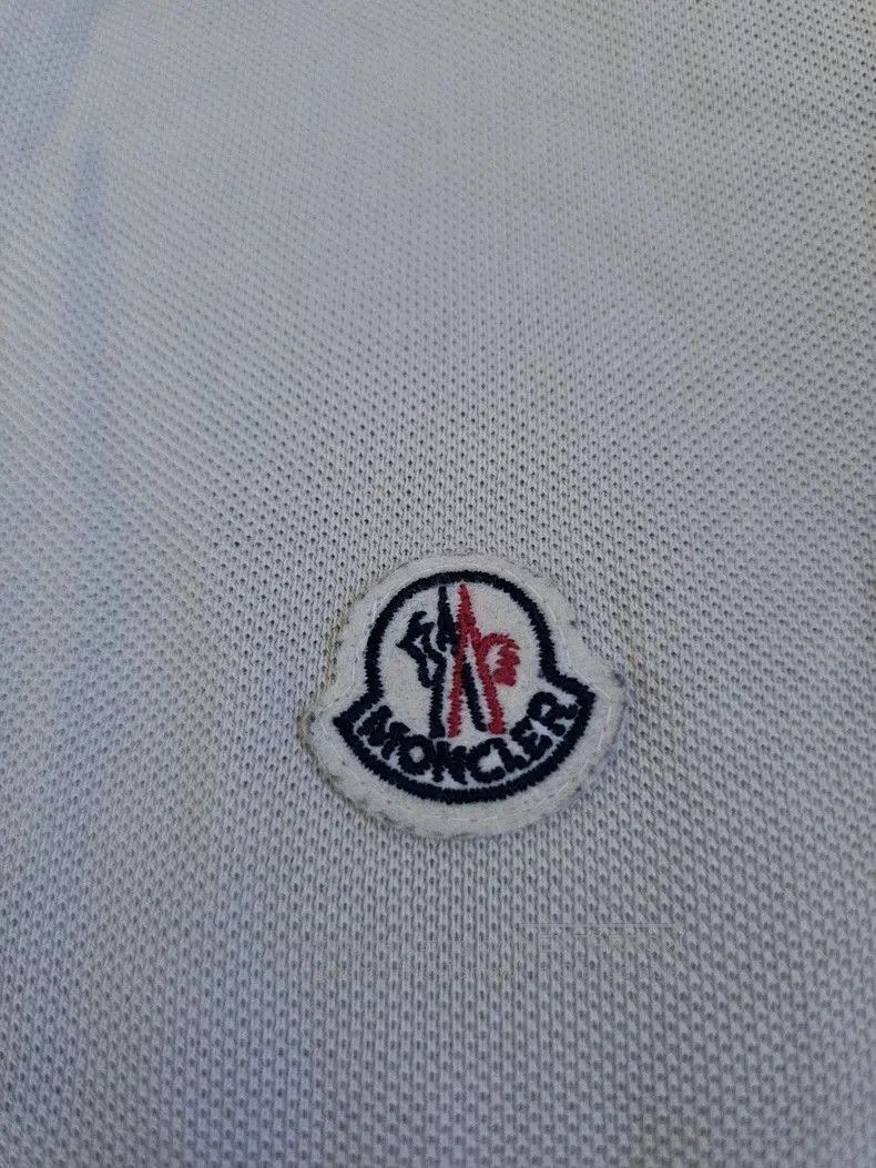 Moncler Moncler Men's Beige Long Sleeve Polo. Size US L / EU 52-54 / 3 - 3 Thumbnail