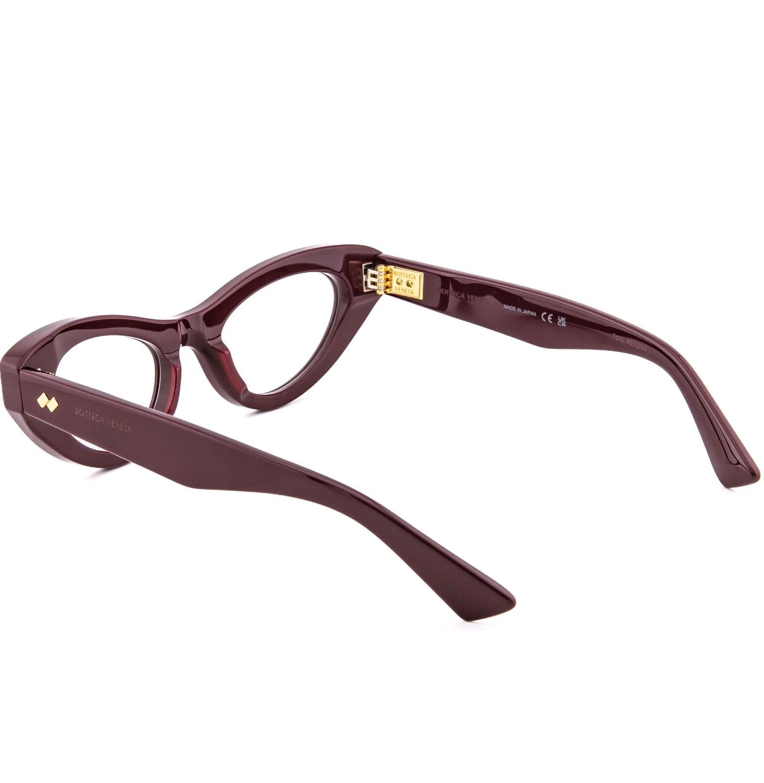 Bottega Veneta BOTTEGA VENETA DIZZY Intrecciato 1354 BV1354O Eyeglasses 004 Size ONE SIZE - 3 Thumbnail