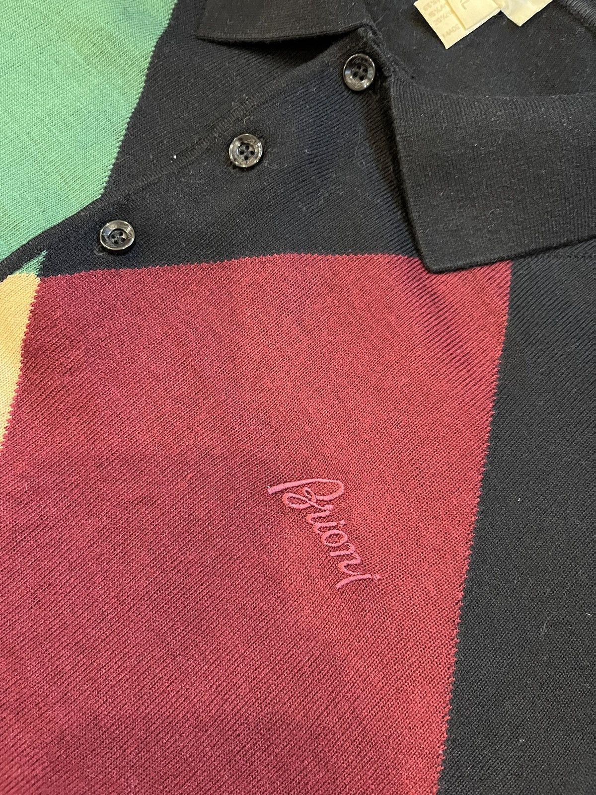 Brioni × Vintage Vintage Brioni polo longsleeve luxury minimalistic Size US XL / EU 56 / 4 - 7 Thumbnail