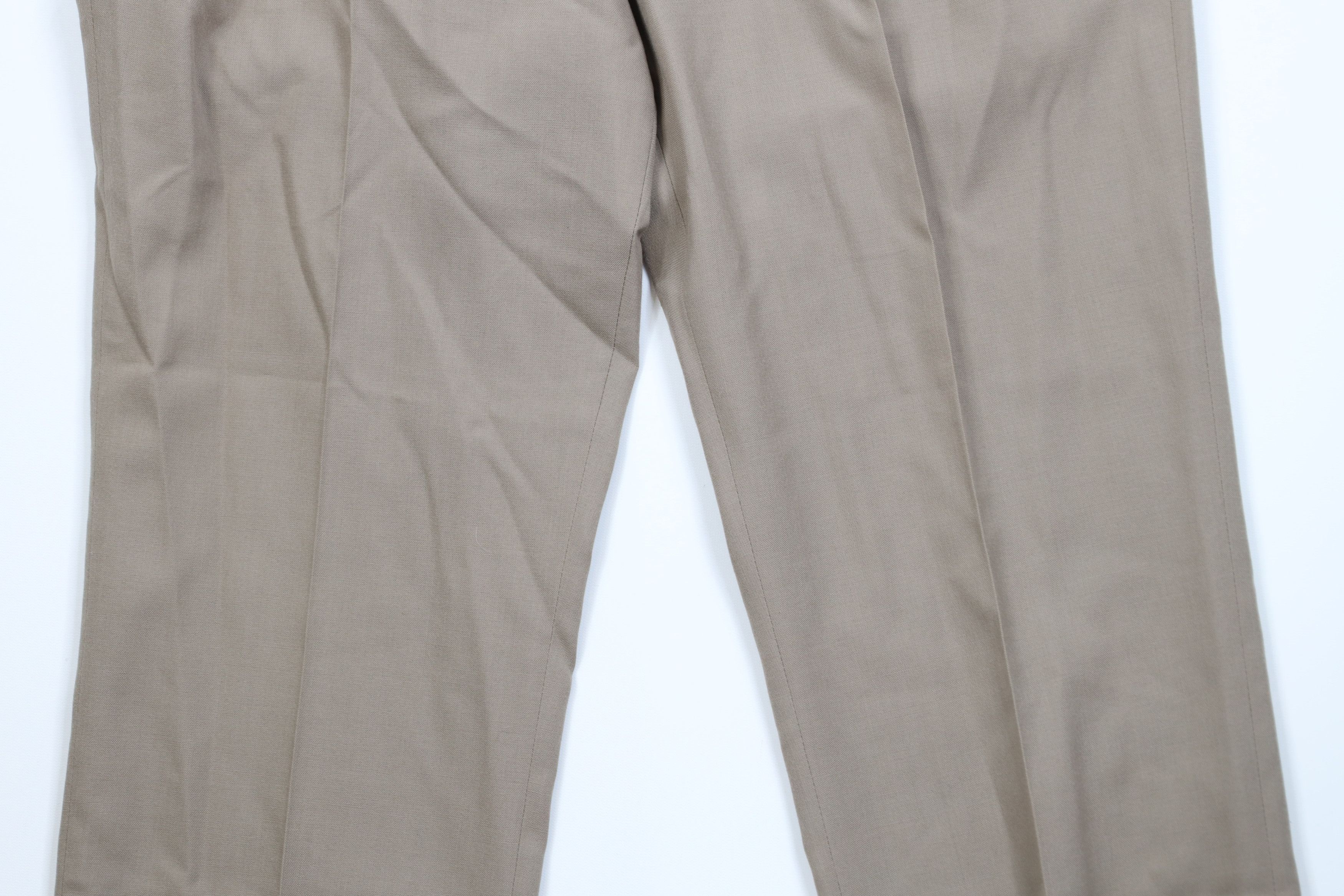 Vintage Vintage 70s Streetwear Wool Blend Wide Leg Chino Pants USA Size US 36 / EU 52 - 3 Thumbnail