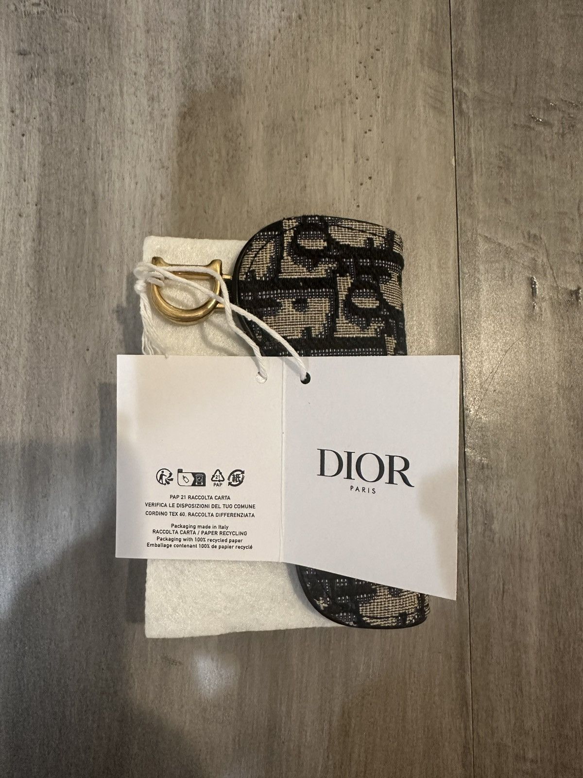 Dior Dior Saddle Bloom Card Holder Size ONE SIZE - 8 Thumbnail