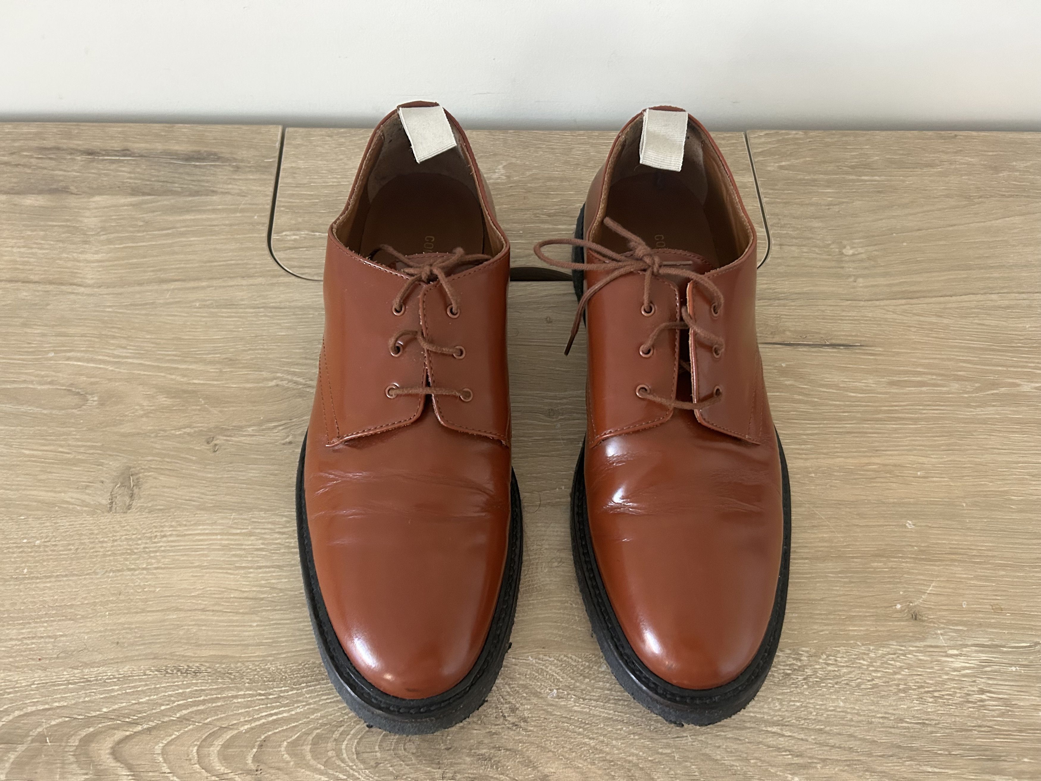 Common Projects Common Projects Cadet Leather Derby Shoes Size US 8 / EU 41 - 2 Thumbnail