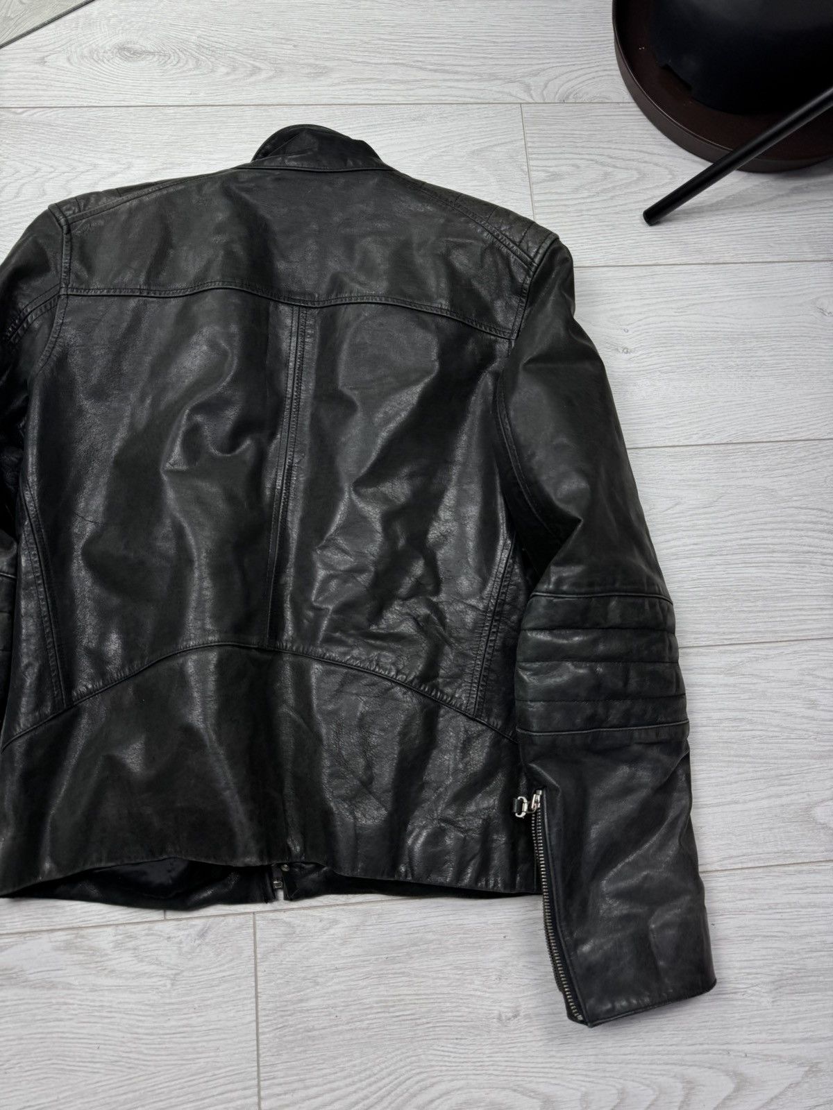 Genuine Leather × Vintage Leonardo Sportiva Vintage Real Leather Jacket Size US M / EU 48-50 / 2 - 14 Thumbnail