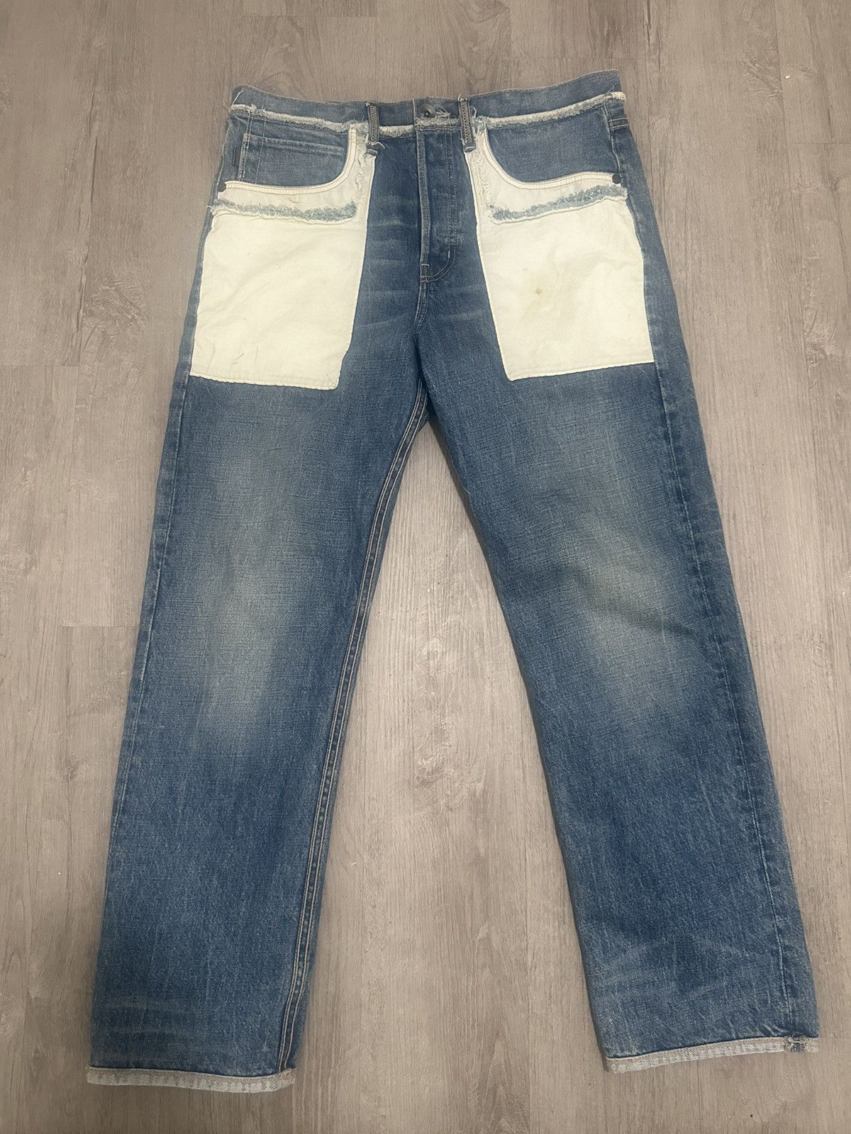 Helmut Lang Inside Out Jeans | Grailed