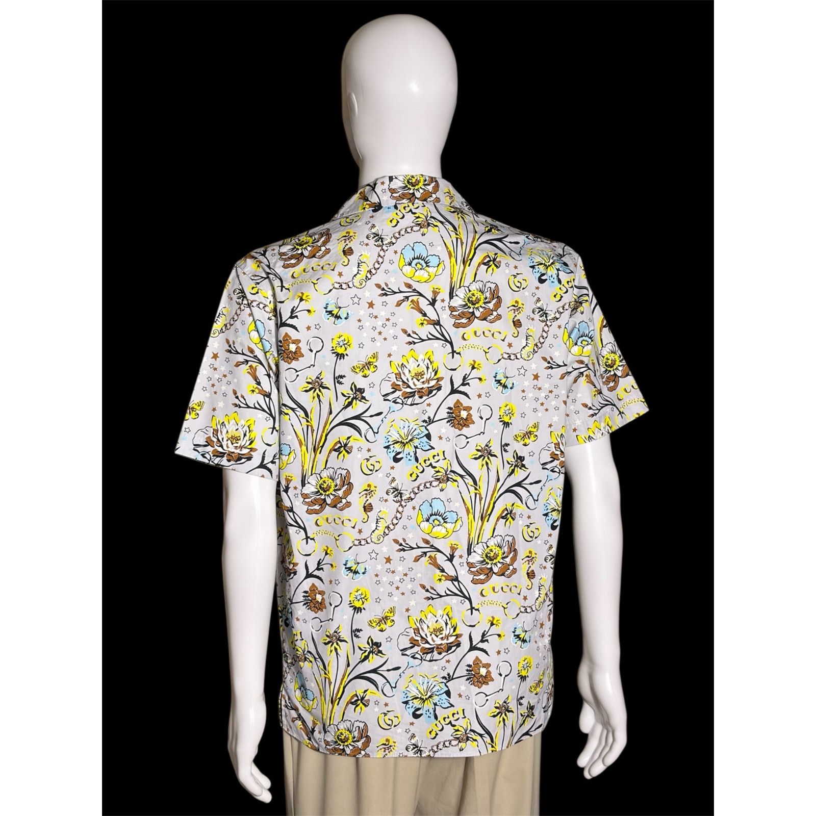 Gucci Gucci 2024 Collection by Sabato De Sarno Printed Shirt Size US S / EU 44-46 / 1 - 3 Thumbnail