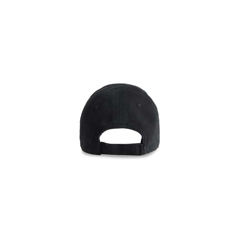 Balenciaga o1bcso1str0725 Size: OS / Hat / Cap in Black Size ONE SIZE - 3 Thumbnail