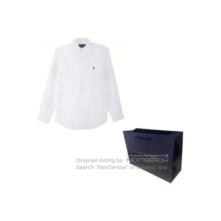 Polo Ralph Lauren Polo Ralph Lauren Logo Embroidered Oxford Long. Size US M / EU 48-50 / 2 - 1 Thumbnail