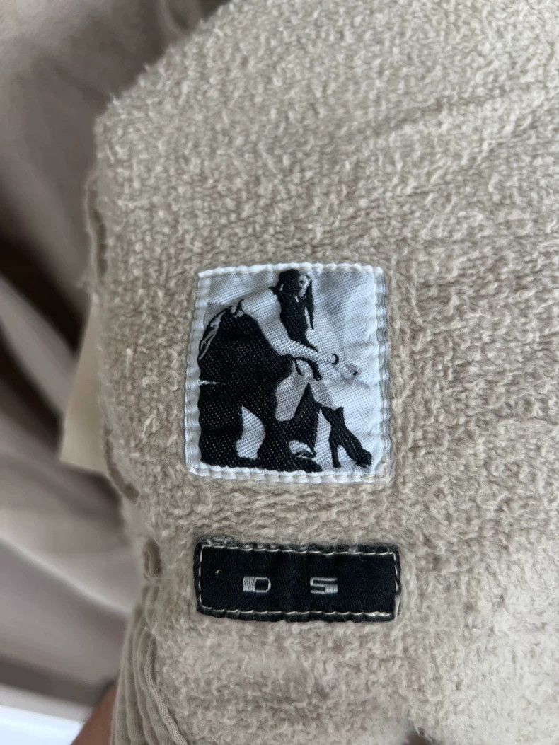 Rick Owens Rick Owens Beige mid-length hooded sleeveless sweatshirt Size US L / EU 52-54 / 3 - 6 Thumbnail