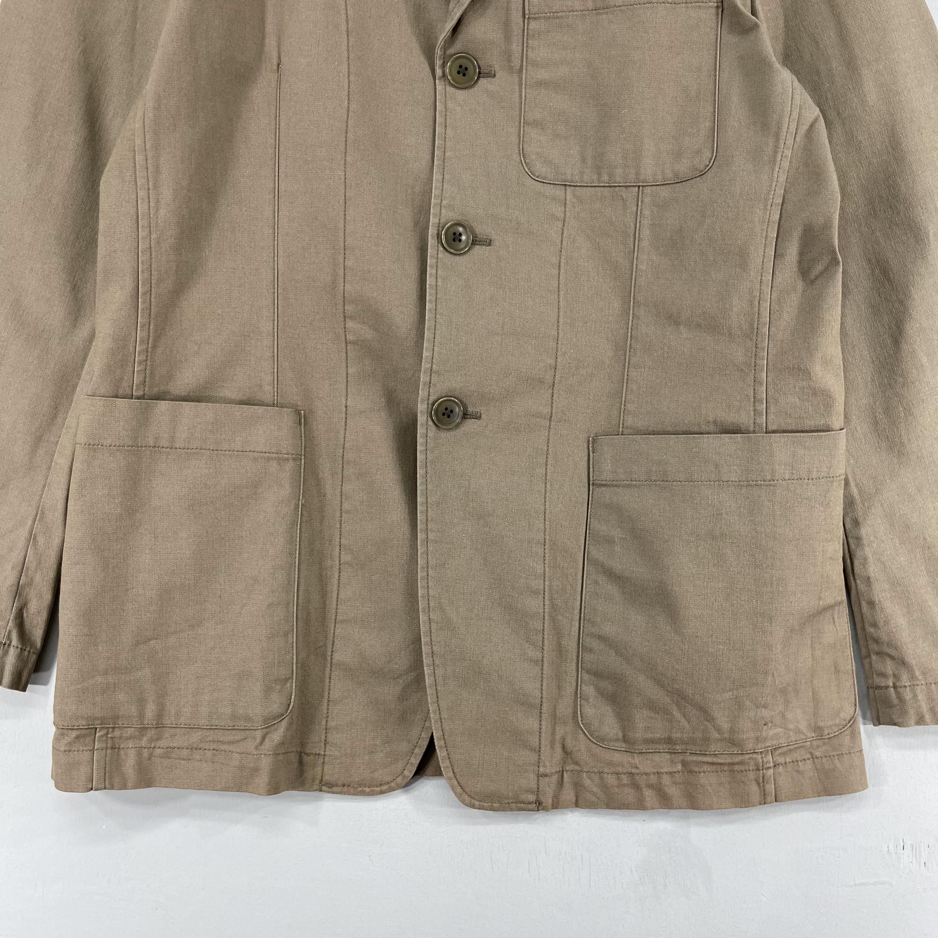 Calvin Klein × Vintage Vintage CALVIN KLEIN Workers Denim Coat Button Up Size US M / EU 48-50 / 2 - 3 Thumbnail